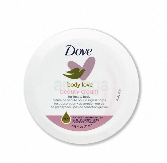 Picture of International UAE Products Dove Body Love Beauty Cream Deep Moisturisation 250ML
