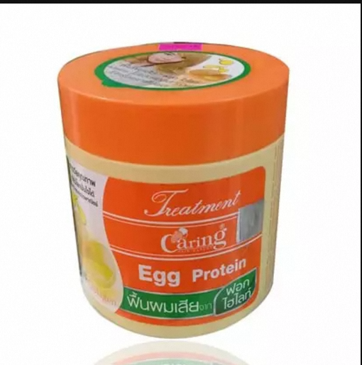 Picture of International Thailand product Hair Treatment hair care formula caring Egg protein used for male / female - 250 gm