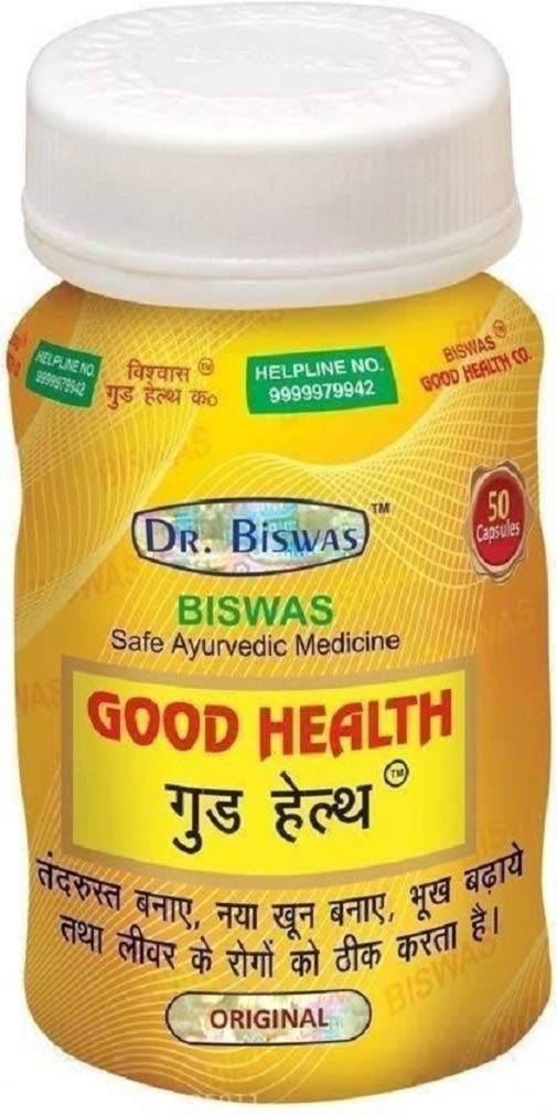 Picture of Dr. Biswas Good Health Ayurvedic, 50 Count capsules