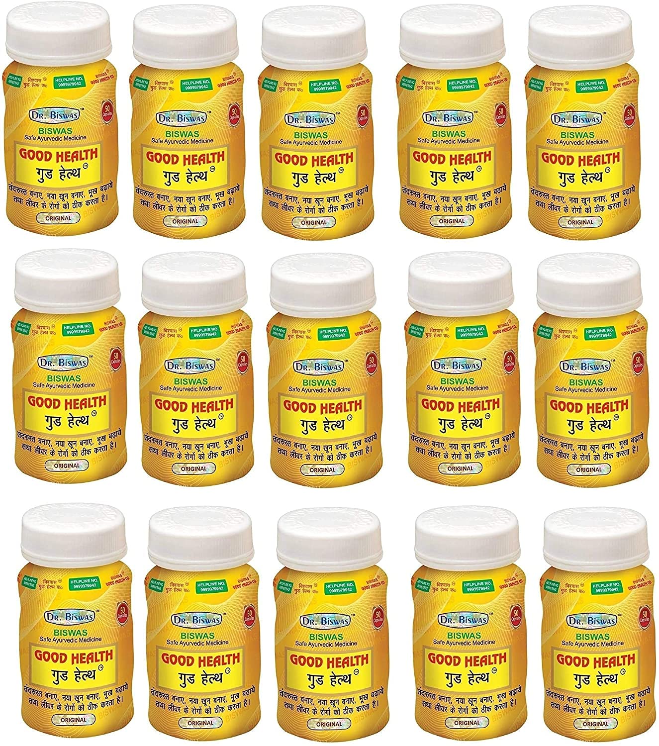 Picture of Dr. Biswas Good Health Ayurvedic, 50 Count capsules
