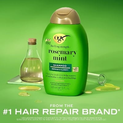 Picture of International USA Product OGX Tea Tree Mint Shampoo used For male /female 385 Ml