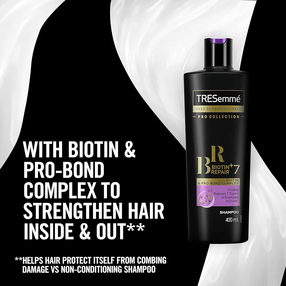 Picture of International UAE product Tresemme Biotin + 7 Repair Shampoo 400 ML