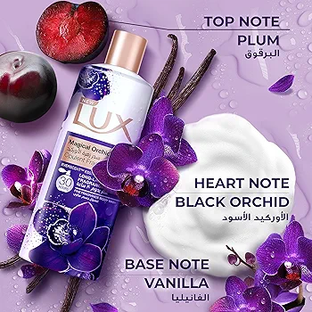Picture of International Thailand Product Lux Magical Orchid Opuent Fragrance Long Lasting Fragrance Body wash For used male/femal 500 Ml