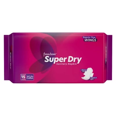Picture of Freedom Super Dry 15 Pads