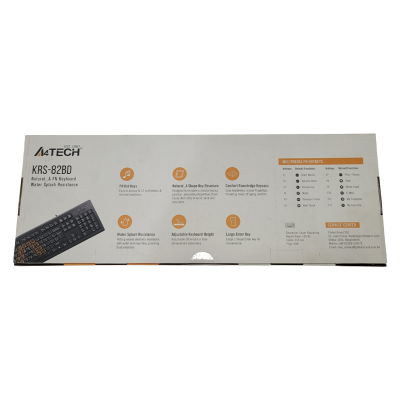 Picture of A4TECH KRS-82BD Wired Multimedia Keyboard With Bangla