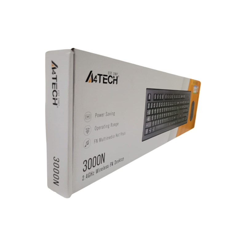 Picture of A4TECH 3000N V-TRACK 2.4G Wireless BANGLA Keyboard