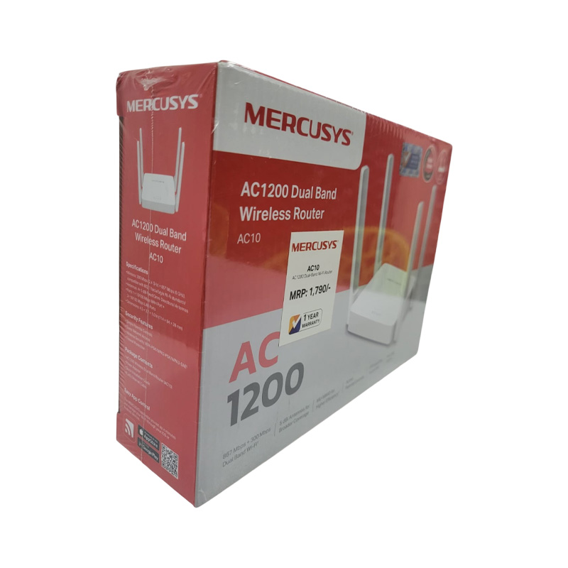 Picture of Mercusys AC10 AC1200 Dual Band WiFi Router