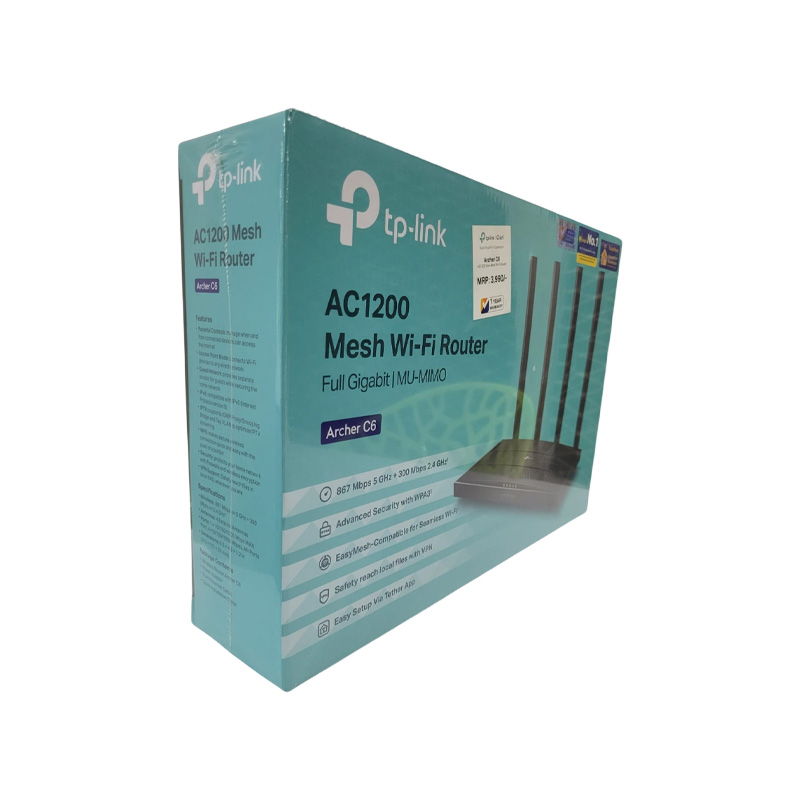 Picture of TP-Link Archer C6 AC1200 Gigabit Router