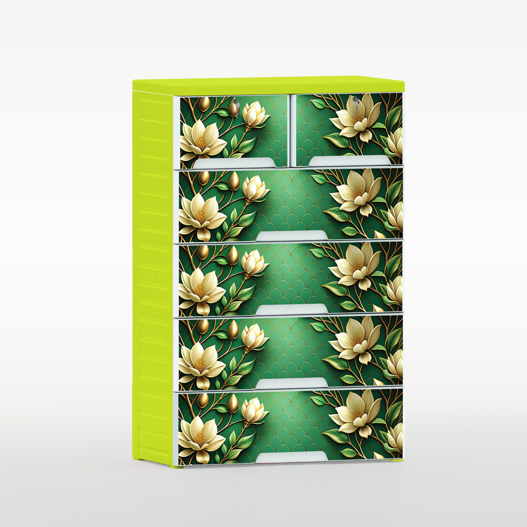 Picture of RFL Wardrobe Double 5D KD Elite - Magnolia