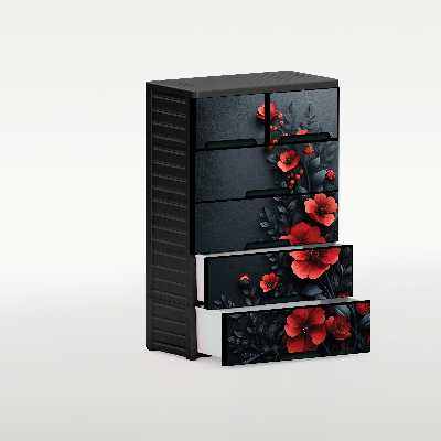 Picture of RFL Wardrobe Double 5D KD Deluxe - Crimson