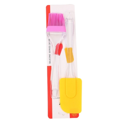 Picture of High Temperature Resistant Silicone Brush Kitchen Barbecue Food Grade Cake Baking Tool Egg Tart Chocolate Food Grade Silicone Brush