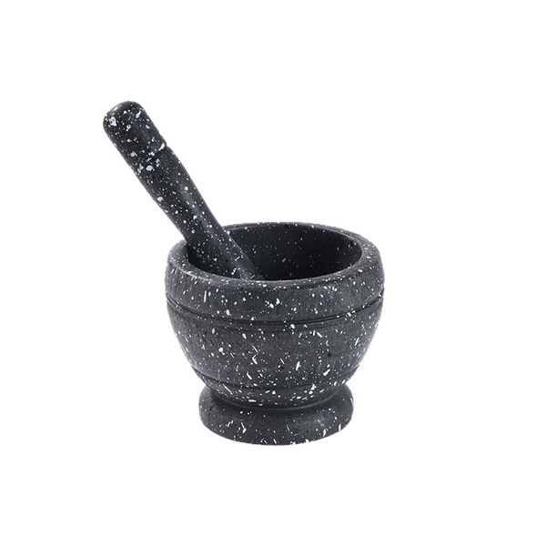 Picture of Garlic Press Multifunctional Medicine Powder Grinding Mortar Jar Multipurpose Spice Garlic Crusher Small Size