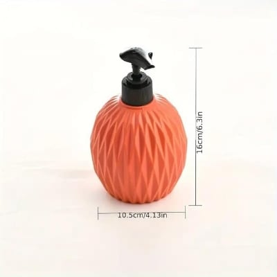 Picture of Living Dimond Cut Design Liquid Soap Dispenser, Multipurpose Refillable Plastic Pump for Hand Wash, Dish Wash, Shampoo, Kitchen, Bathroom, and Household Use