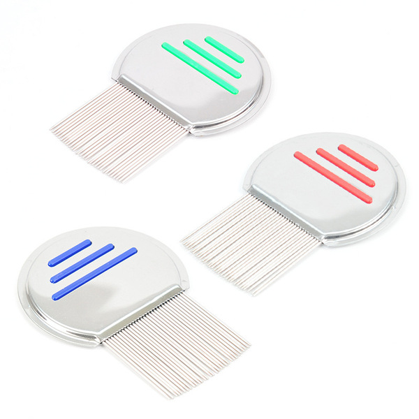 Picture of stainless steel lice comb