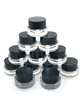 Picture of Empty Plastic Cosmetic Containers 3gm - 12 PCS