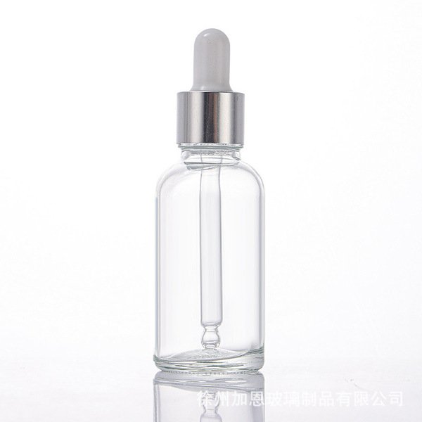 Picture of 30ml Serum Clear Glass Dropper Bottles 5 PCS