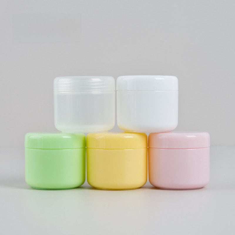 Picture of 15gm Empty plastic cosmetic Jars 24 pcs