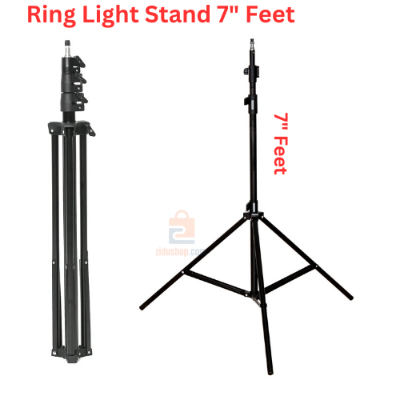 Picture of 7' Feet Long Ring Light Stand Aluminium Body - Black