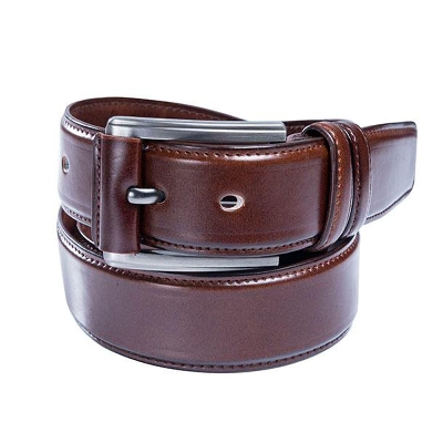 Picture of Casual & Formal PU Leather Belt For Men brown colour