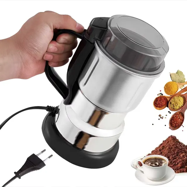 Picture of 950 Watt Food Grinder Machine High Quality Stainless Still Body Mixer - Silver