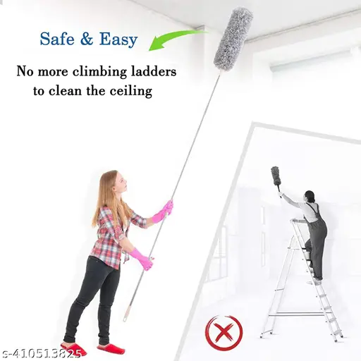 Picture of Microfibre Multipurpose Duster - Bendable, Washable and Extendable upto 100 inches - Grey