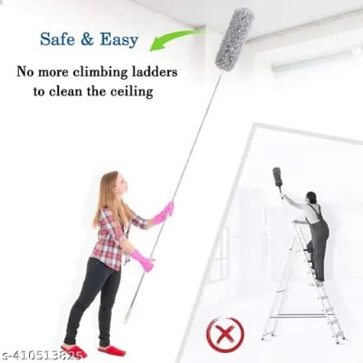 Picture of Microfibre Multipurpose Duster - Bendable, Washable and Extendable upto 100 inches - Grey