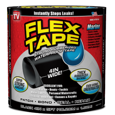 Picture of Flex Seal Tape Best Leakage Solution (𝟒 𝐢𝐧𝐜𝐡𝐞𝐬 𝐱 𝟓 𝐟𝐞𝐞𝐭) - Black