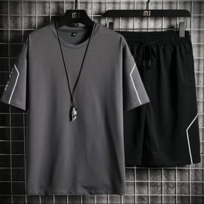 Picture of Summer Mens New Stylish Tshirt & 3 quarter Pent Combo