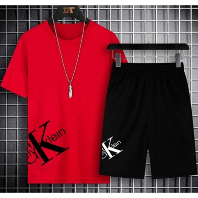 Picture of Summer Mens New Stylish Tshirt & 3 quarter Pent Combo