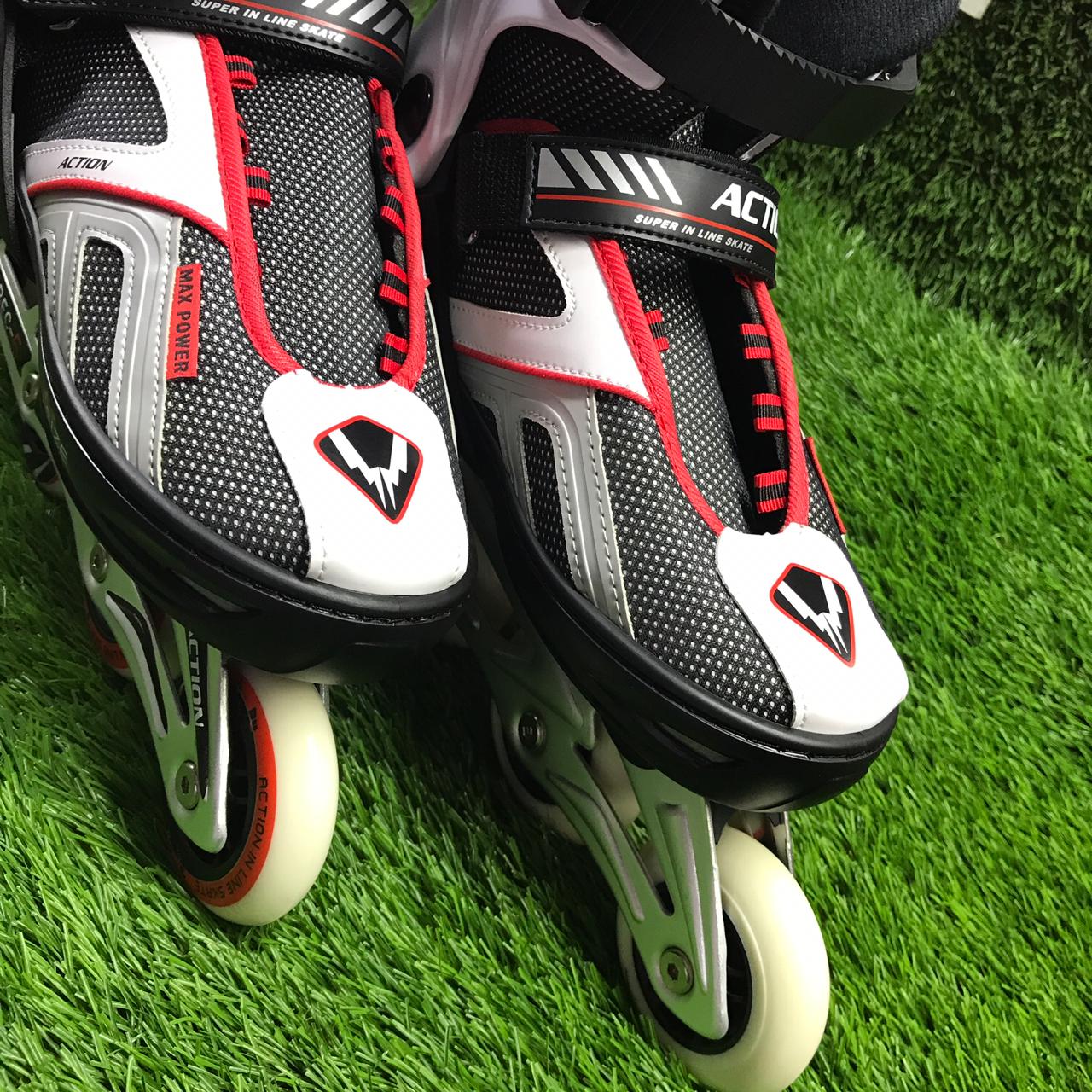 Picture of Ultra Tech Skating- Action Off White