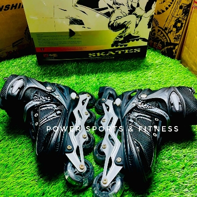 Picture of Skates Shoes Combo - Multicolor - 1 pair - Multicolor -  With Free Guards/Helmet - Sports Alpha