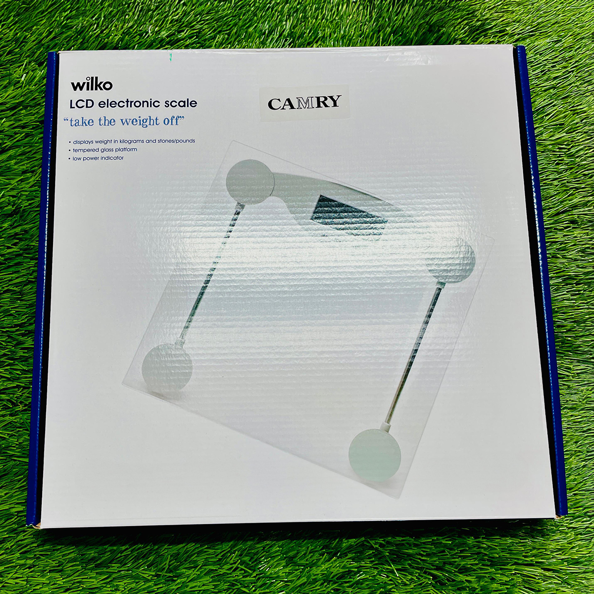 Picture of Digital Smart Weight Machine | - Model EB9068 - Grey -  |  Experience Accurate Weight Tracking (Wilko) Bathroom Scale - Sports Alpha Neutral