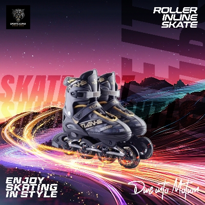 Picture of Inline Roller Inline Skating Shoes | Tian-E | Multicolor (S-30-34) (M-35-38)(L-39-42)(XL-42-45) | Sports Alpha