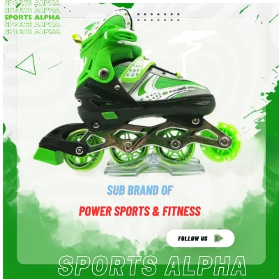 Picture of Stylish Inline Roller Skate Shoes Multicolor - Size - (39-42)  - Sports Alpha Multicolor
