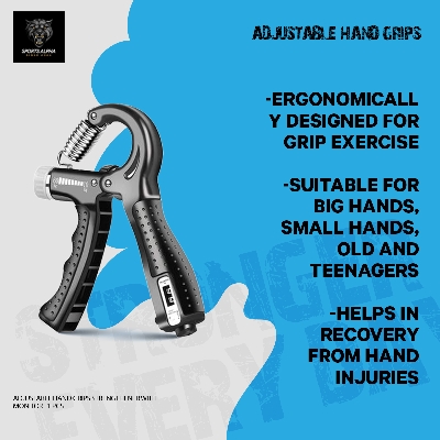 Picture of Hand Grips - Adjustable - 60KG  - 1 pcs - Multicolor - Sports Alpha Multicolor
