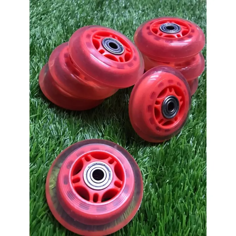 Picture of Skates Wheel - Anti-Skid Mute Wear - Rubber Wheel  - 72mm - 1Pcs - Sports Alpha Black