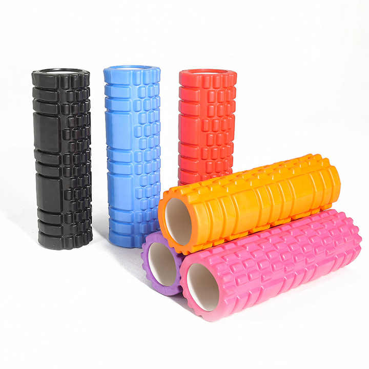 Picture of Foam Roller | For Back Muscel Growth Exercise Gym Equipment - 45cm (L Size) - Sports Alpha Multicolor