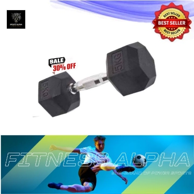 Picture of Hex Dumbbell - 5kg Dumbbell(1Pcs) - Black - Sports Alpha Black