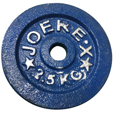 Picture of Dumbbell Plate 2.5Kg - Blue - 2Pcs - Sports Alpha Blue