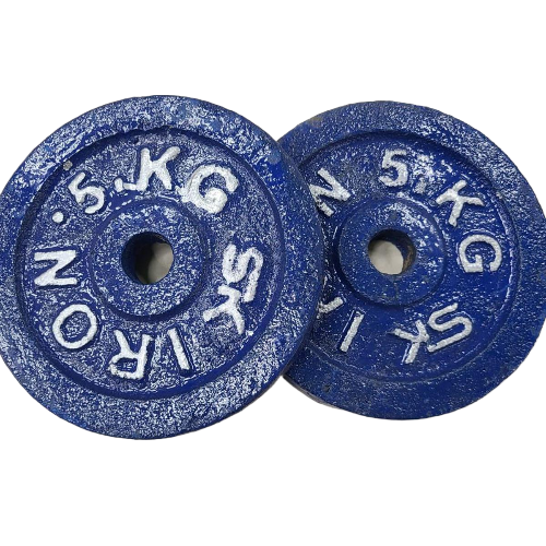 Picture of Dumbbell Plate 5Kg - 1Pcs - (Blue) - Sports Alpha Blue