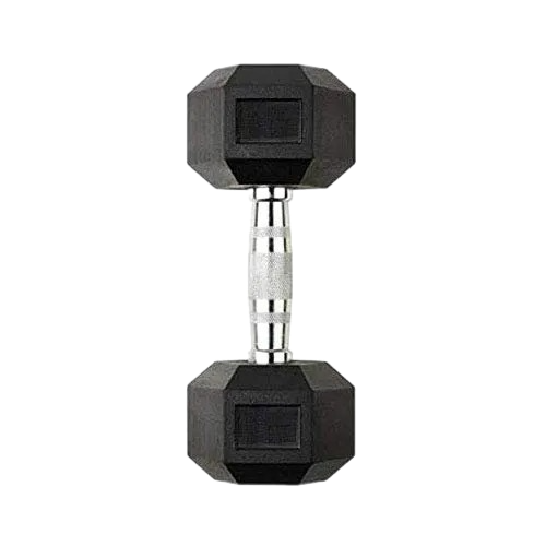 Picture of Hex Dumbbell - Premium Quality - 10Kg - (1 Piece) - Sports Alpha Black