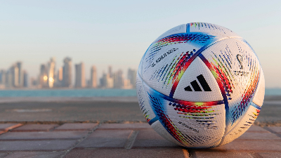 Picture of Football - Qatar Special Edition - Size 5 - Cyan | Premium Quality Club Ball for Training & Match | "Play Like a Pro" Multicolor