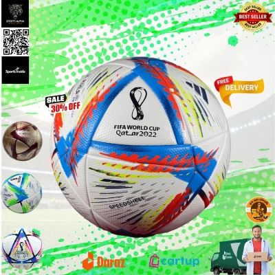 Picture of Football – Special Edition Football – Qatar | Size 5 – Multicolor | Durable & Stylish Match Ball | Train Hard, Play Smart Multicolor