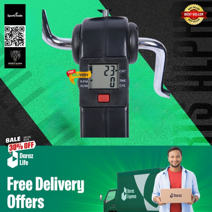 Picture of Mini Pedal Exerciser Bike |  Stay Active at Home or Office | Easy to Clean & Use |  Simple & Unique Fitness Tool | Sports Alpha Black