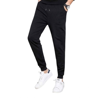 Picture of New Stylish Exclusive Black Solid Trouser For Men