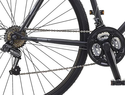 Picture of EU Standard Premium Quality XFS 700C 18 speed Black Bicycle 