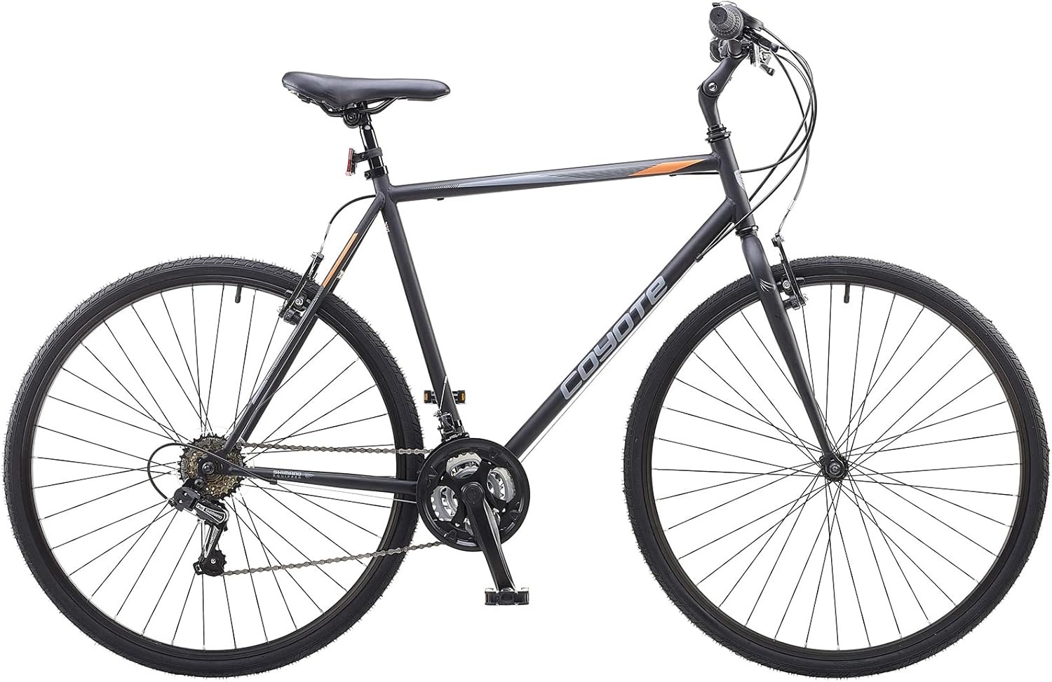 Picture of EU Standard Premium Quality XFS 700C 18 speed Black Bicycle 