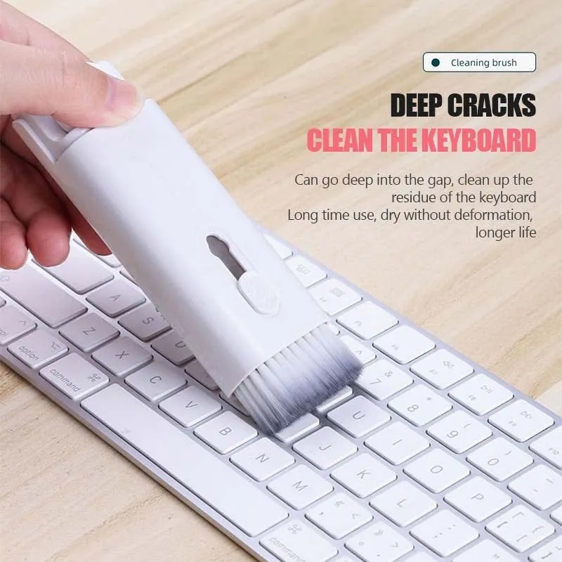 Picture of 7 in 1 touch screen cleaner brush Earbuds Earphone Cleaning Cleaning Tools Keyboard Cleaner Kit Airpod Screen Cleaner Pen kit