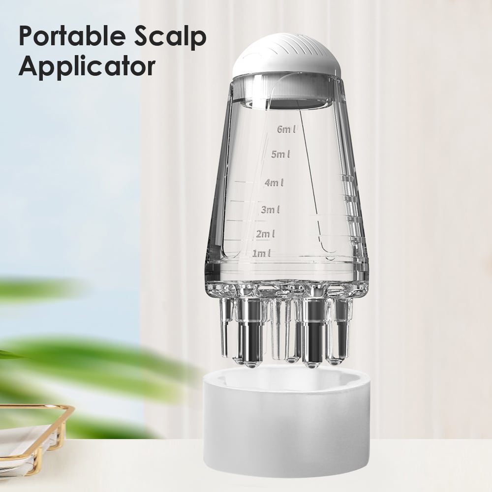 Picture of Scalp Applicator Liquid Comb Portable Mini Massage Combs Essential Oil Fluid Guiding Massager Anti Hair Loss Head Care Tools