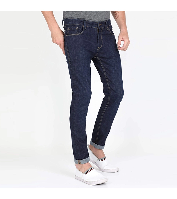 Picture of Men’s Slim-Fit Stretchable Jeans Pant Dark Blue